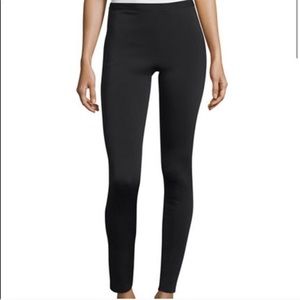 Helmut Lang Size XS P Black Reflex Leggings Skinny Pants Pull On Stretch